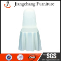 100% Polyester Spandex Plain Chair Covers With Sash JC-YT177